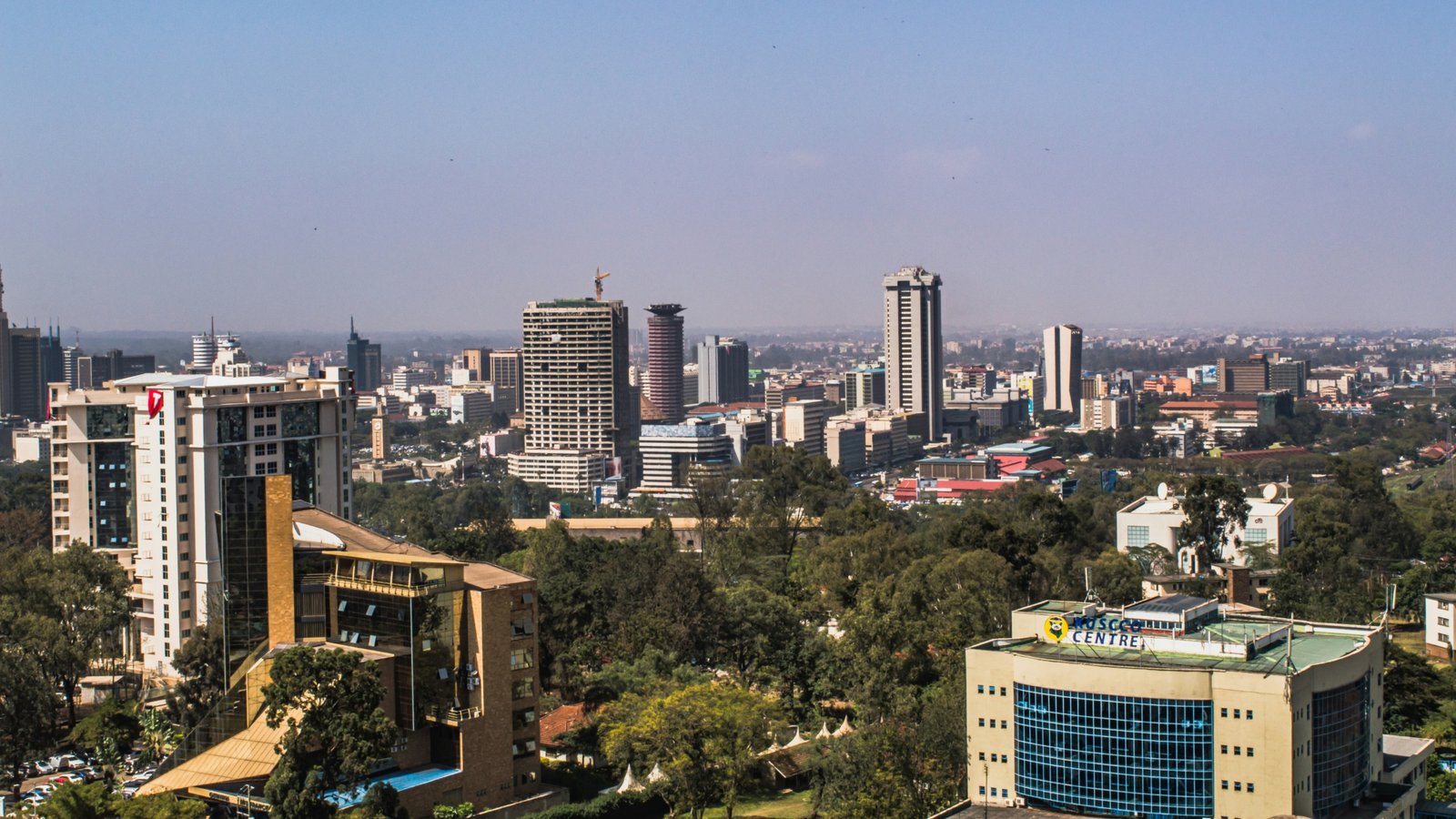 Westlands Nairobi skyline