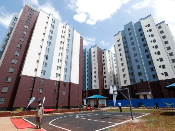 Completed Affordable Housing development in Kenya