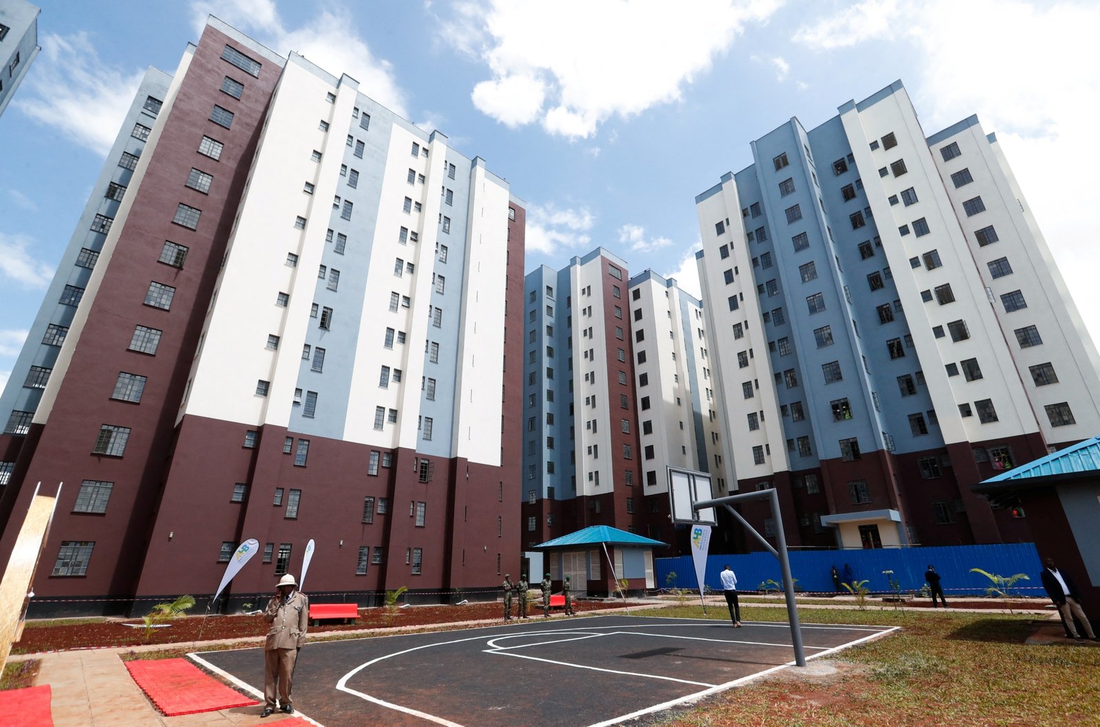 Completed Affordable Housing development in Kenya